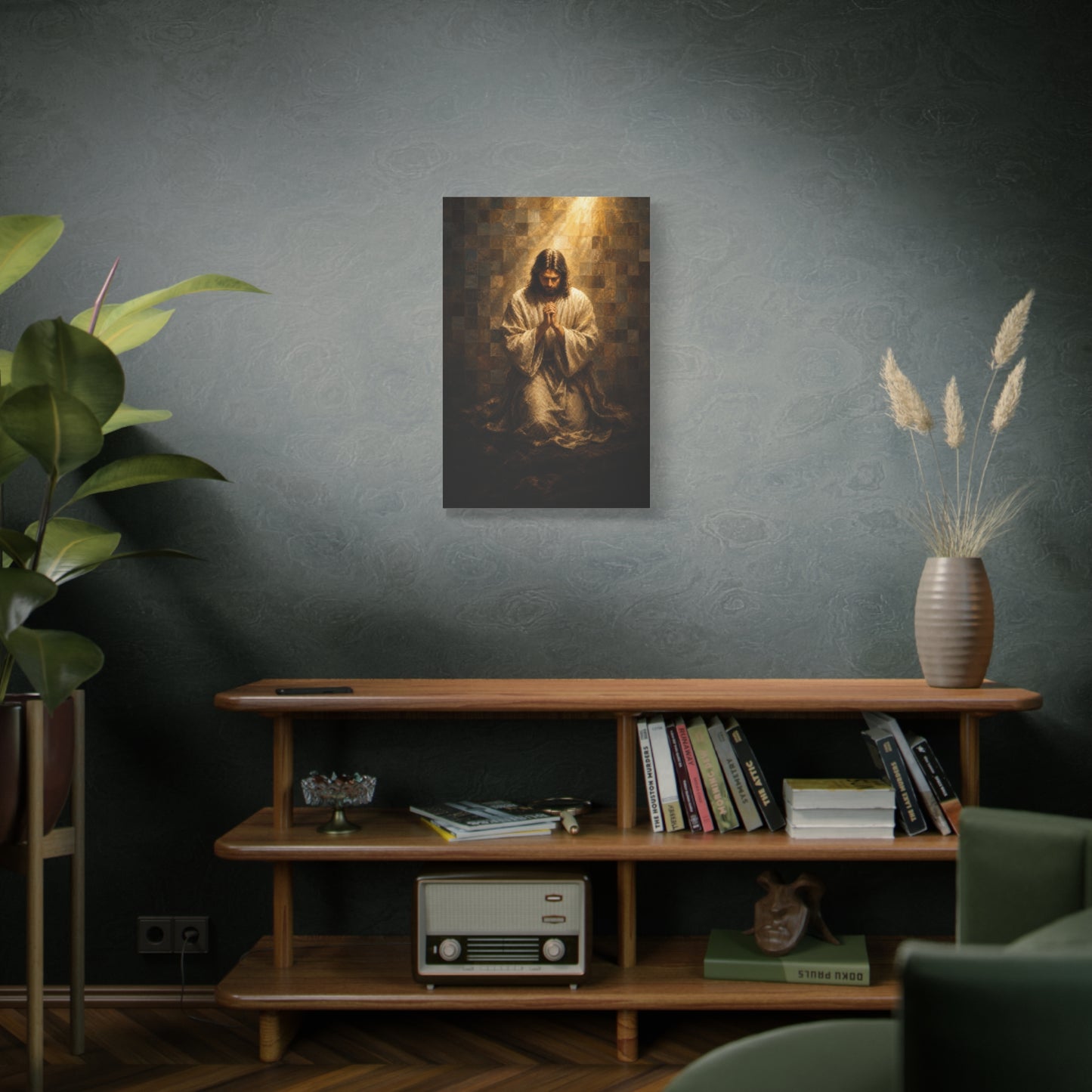 Christ at Vigil | Renaissance Shadow - Canvas