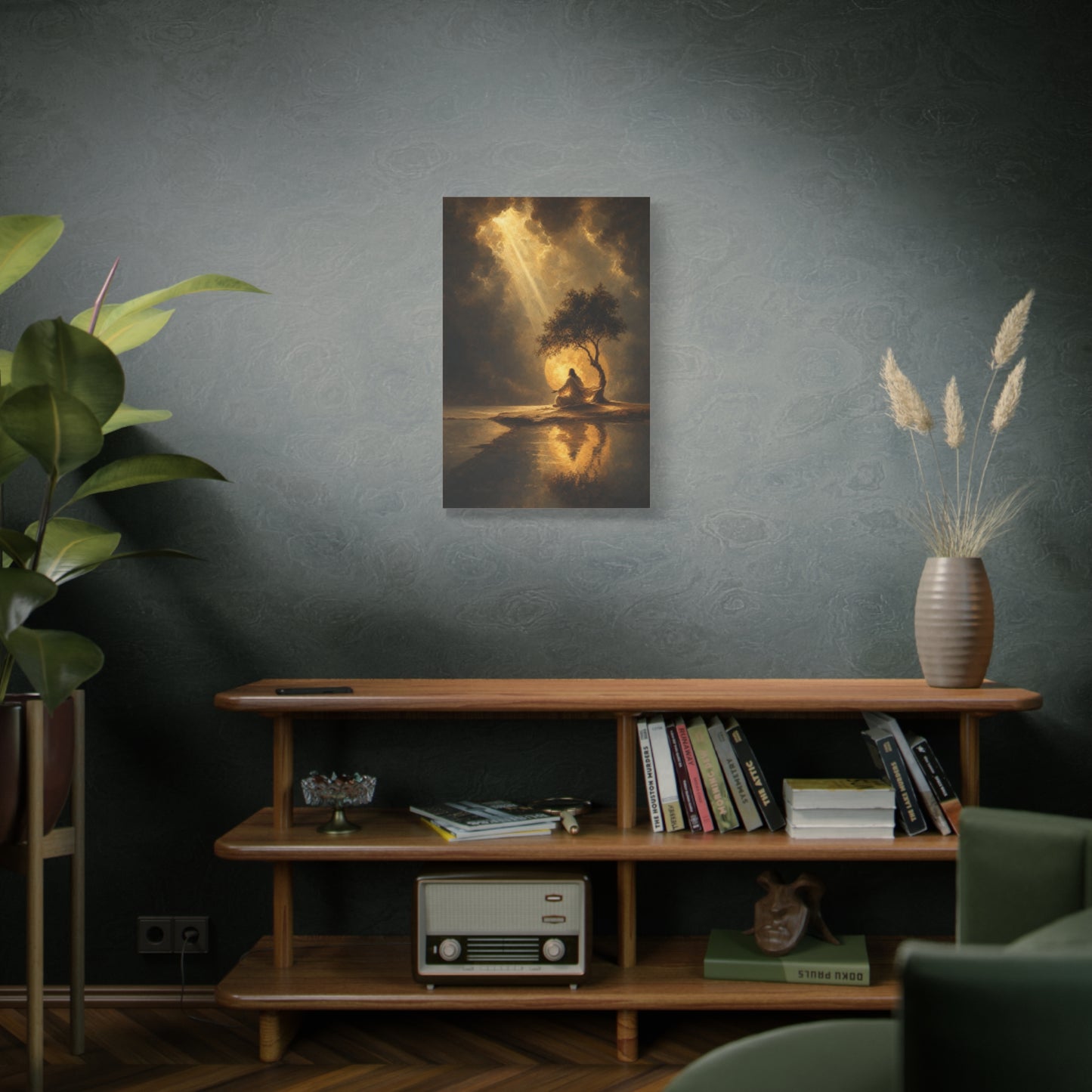 Jesus Under the Quiet Sun | Storm Light - Canvas