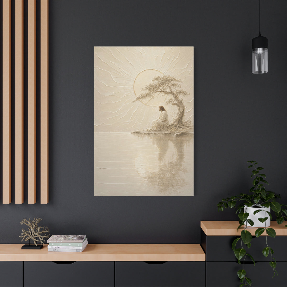 Jesus Under The Quiet Sun | Ivory Relief