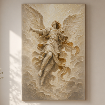 The Storm Herald | Ivory Relief