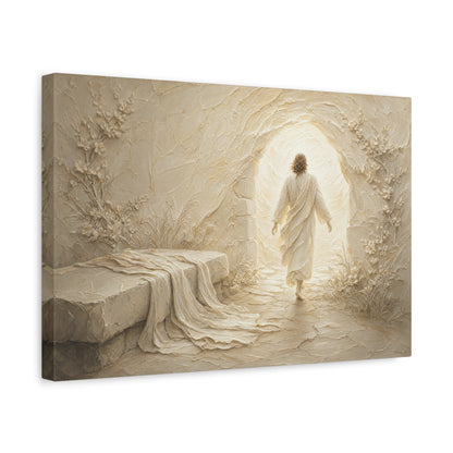 Alive Again | Ivory Relief - Canvas