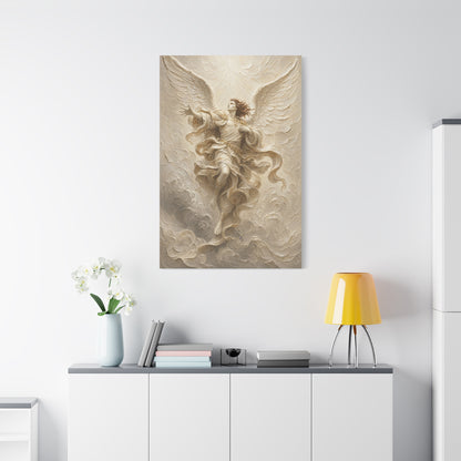 The Storm Herald II | Ivory Relief - Canvas