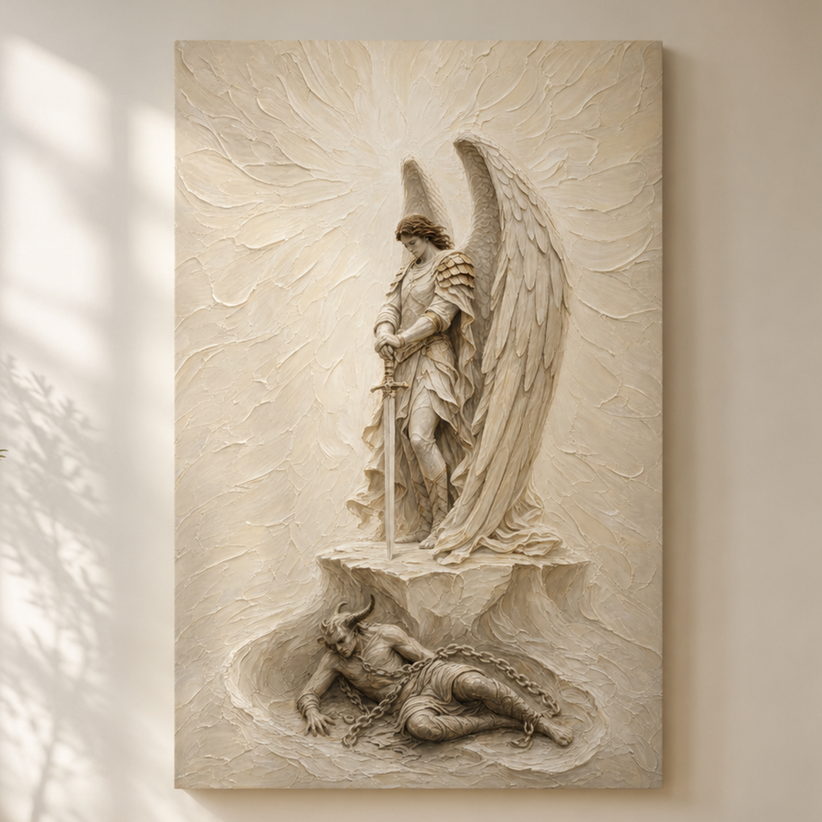 Michael Victorious IV | Ivory Relief