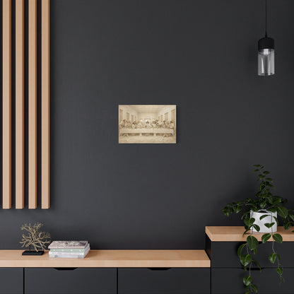The Last Supper | Ivory Relief - Canvas