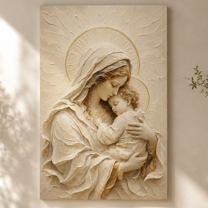 Madonna and Child | Ivory Relief
