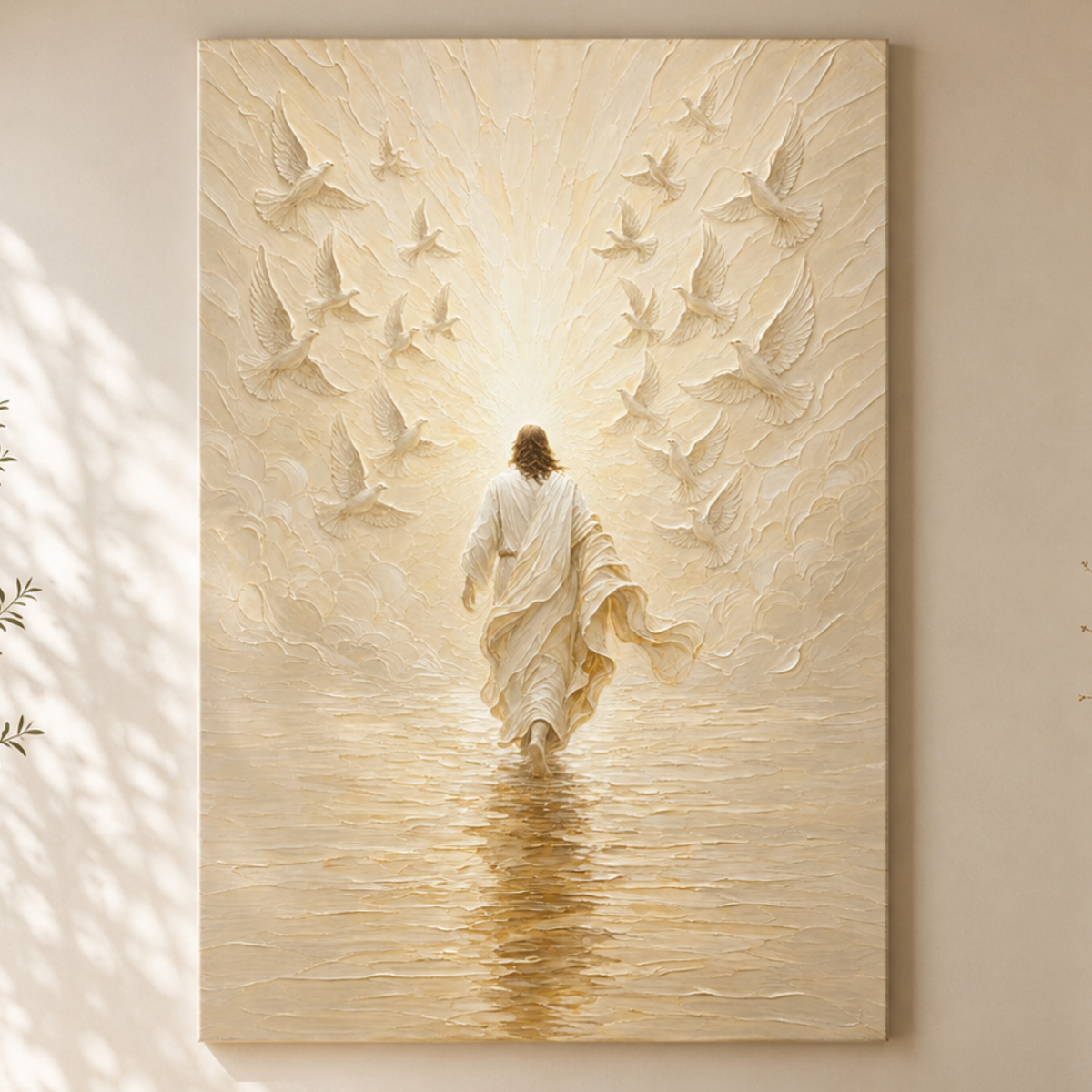 The Golden Crossing | Ivory Relief