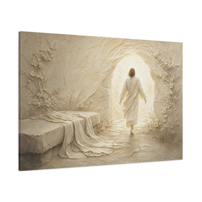 Alive Again | Ivory Relief - Canvas