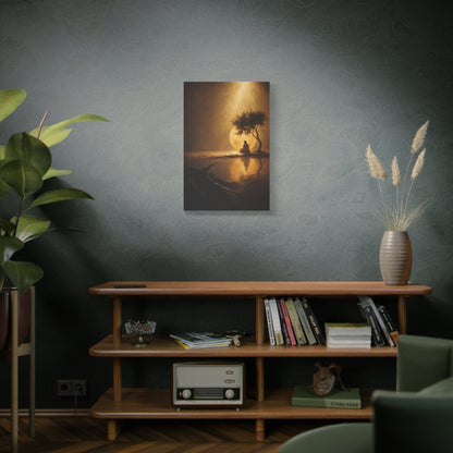 Jesus Under the Quiet Sun | Renaissance Shadow - Canvas
