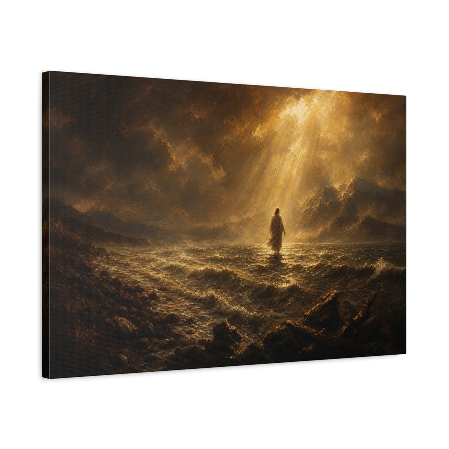 Don't Be Afraid | Renaissance Shadow - Canvas