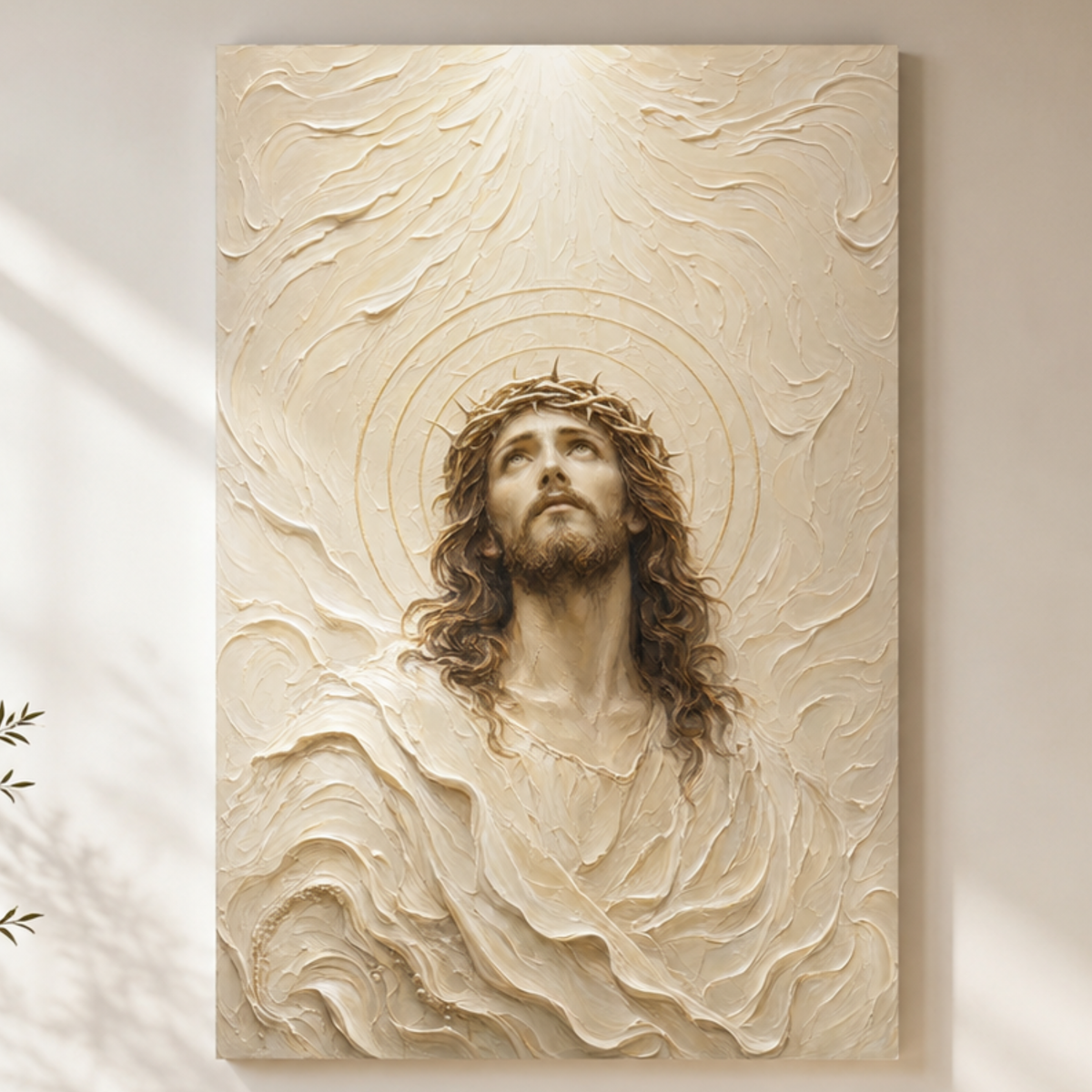 Eyes to Heaven | Ivory Relief