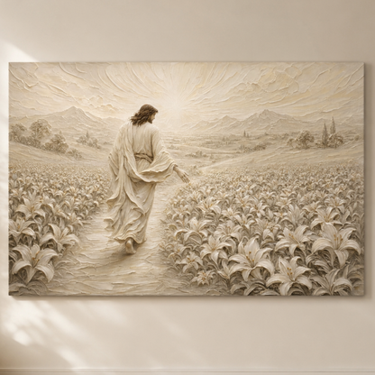 The Lily Path | Ivory Relief