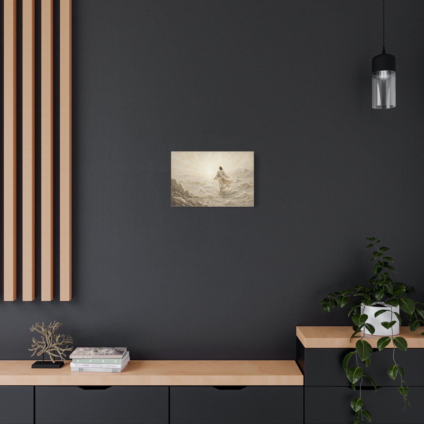 Don't Be Afraid II | Ivory Relief - Canvas