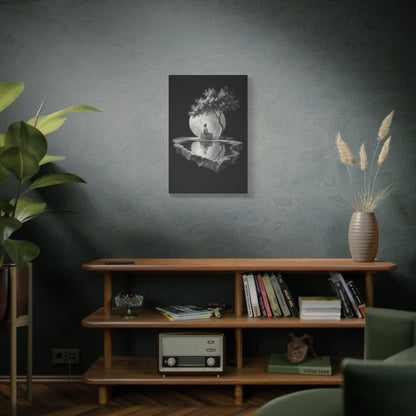 Jesus Under the Quiet Sun | Stone Vigil - Canvas