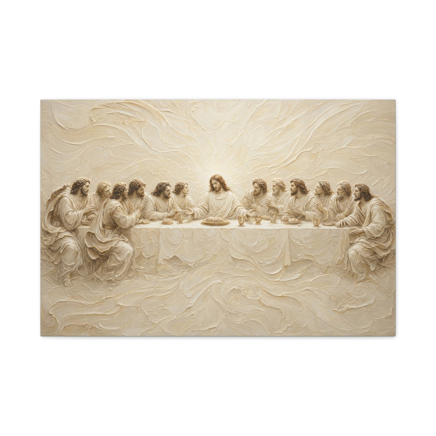 The First Communion | Ivory Relief - Canvas