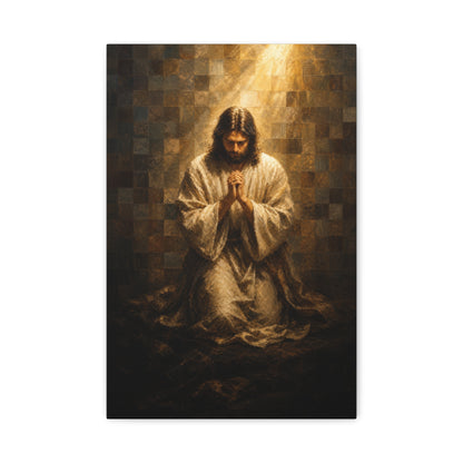 Christ at Vigil | Renaissance Shadow - Canvas