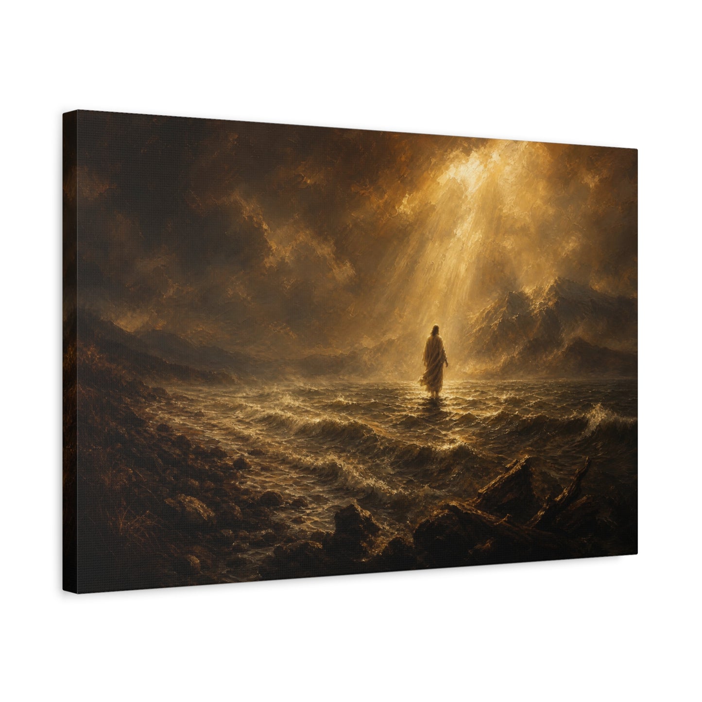Don't Be Afraid | Renaissance Shadow - Canvas