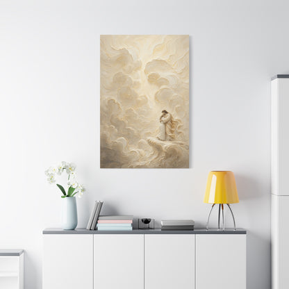 The Homecoming | Ivory Relief - Canvas
