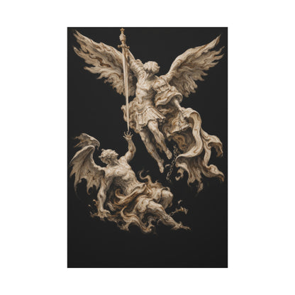 Michael Victorious | Cream Marble - Canvas