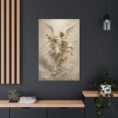 The Storm Herald II | Ivory Relief - Canvas