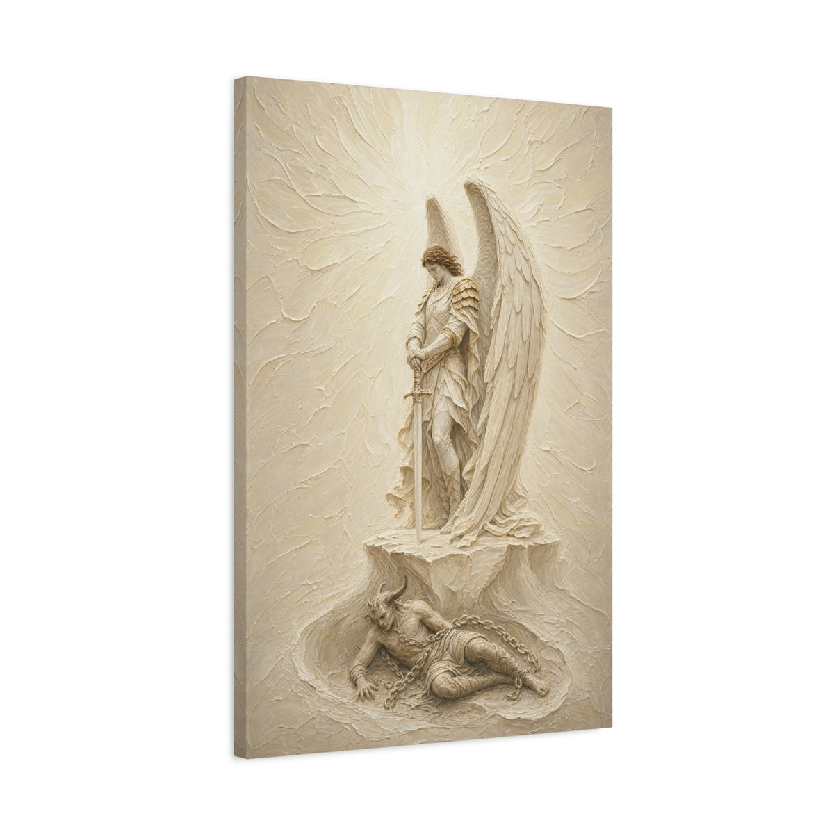 Michael Victorious IV | Ivory Relief