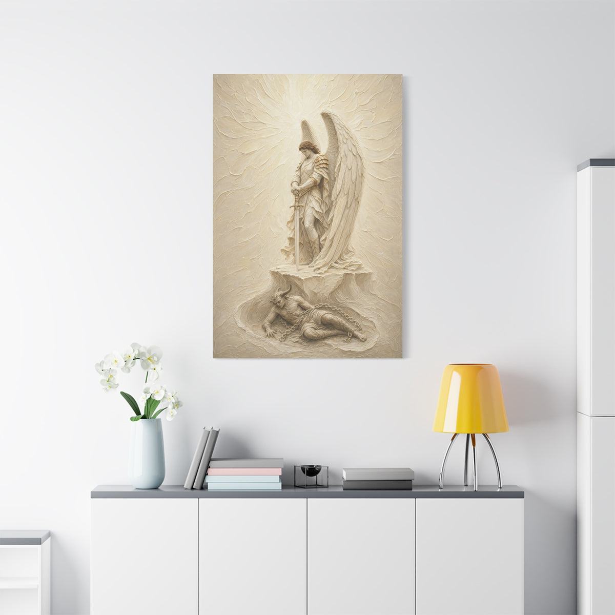 Michael Victorious IV | Ivory Relief