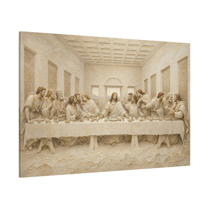 The Last Supper | Ivory Relief - Canvas