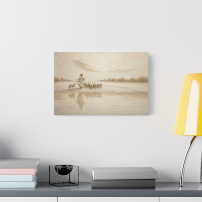 Not One Lost | Ivory Relief - Canvas