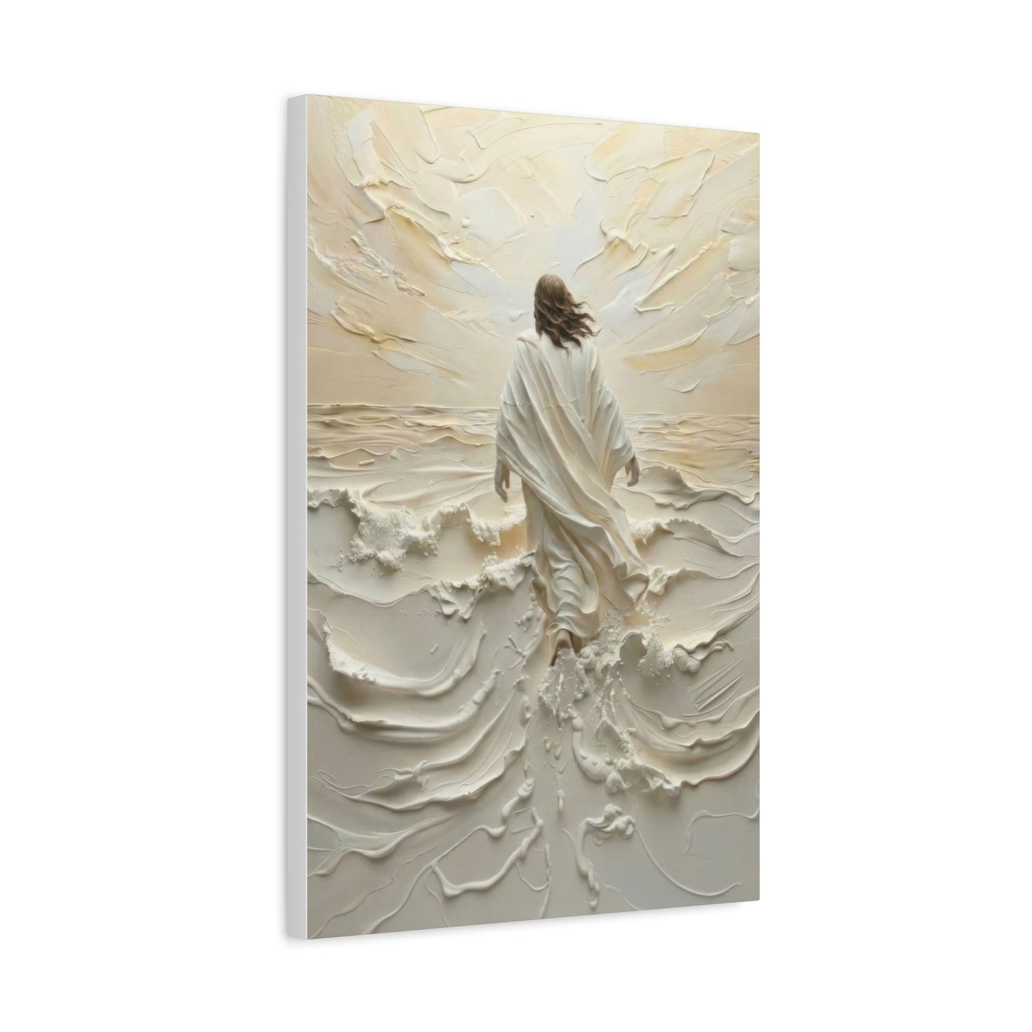 Jesus On Water V - Canvas