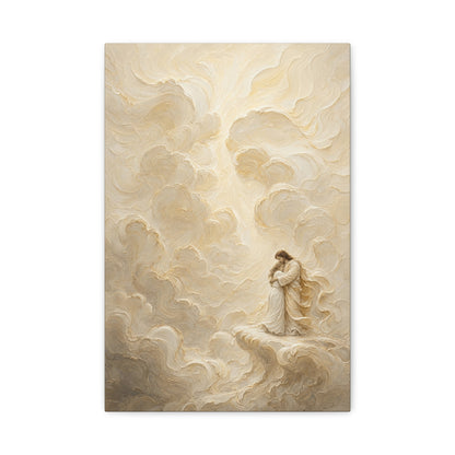 The Homecoming | Ivory Relief - Canvas