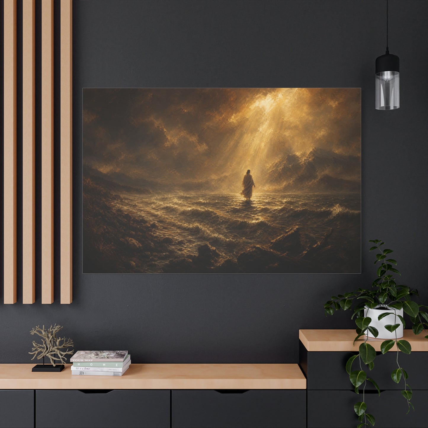 Don't Be Afraid | Renaissance Shadow - Canvas