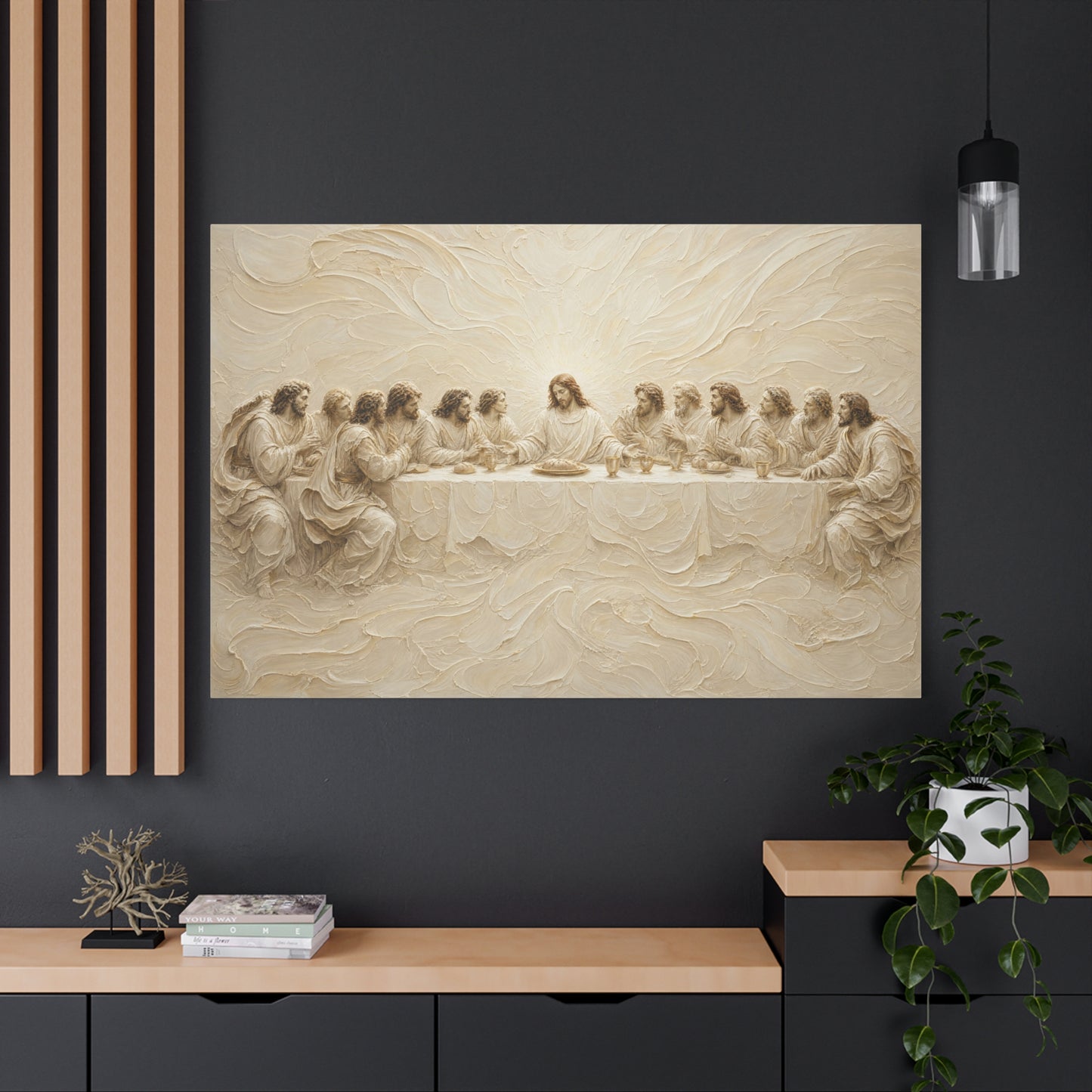 The First Communion | Ivory Relief - Canvas