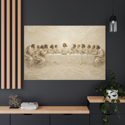 The First Communion | Ivory Relief - Canvas
