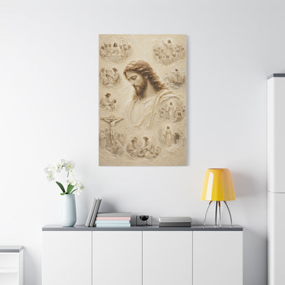Crowned In Stillness | Ivory Relief