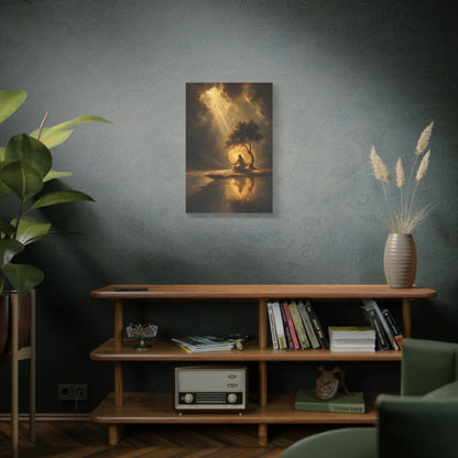 Jesus Under the Quiet Sun | Storm Light - Canvas