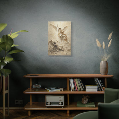 Michael Victorious | Cream Impasto - Canvas