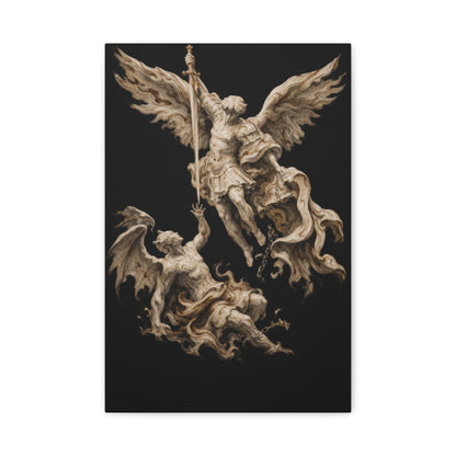 Michael Victorious | Cream Marble - Canvas