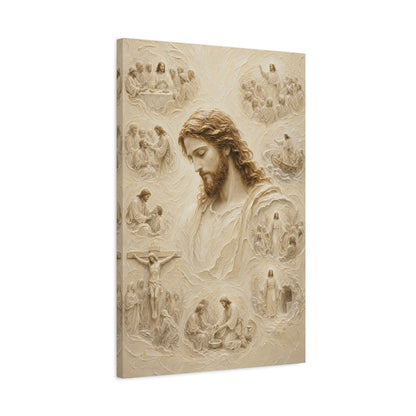 Crowned In Stillness | Ivory Relief