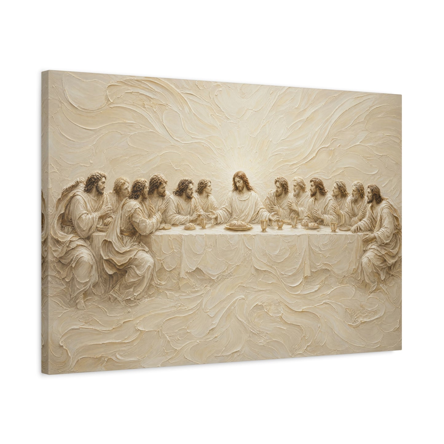 The First Communion | Ivory Relief - Canvas