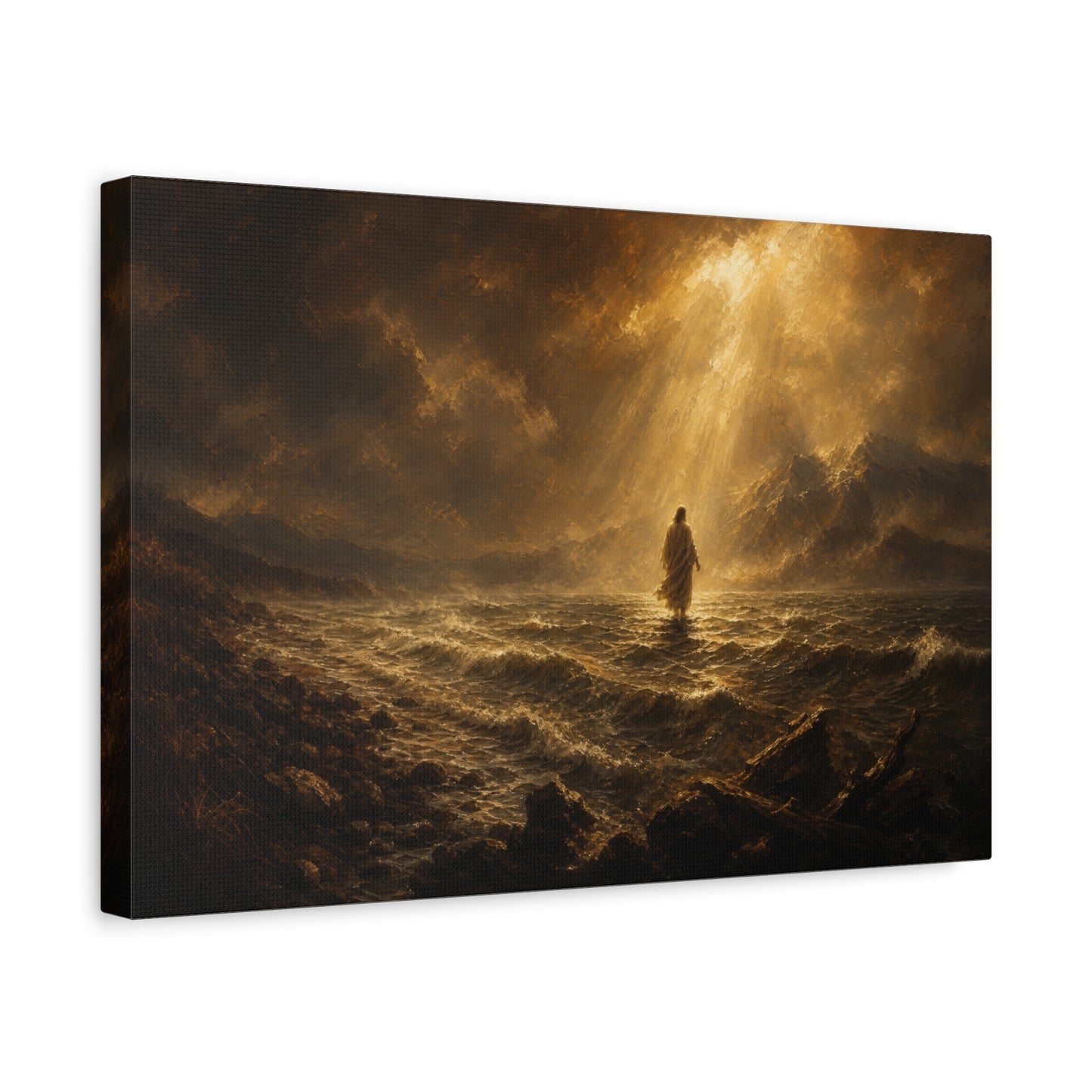 Don't Be Afraid | Renaissance Shadow - Canvas