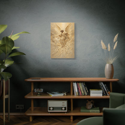 The Storm Herald | Cream Impasto - Canvas