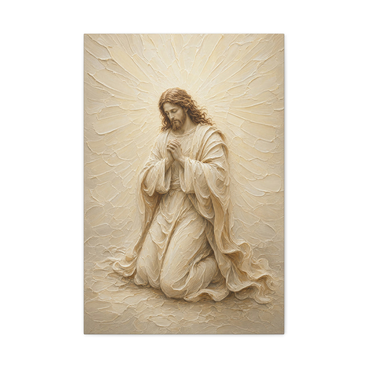 Christ At Vigil | Ivory Relief