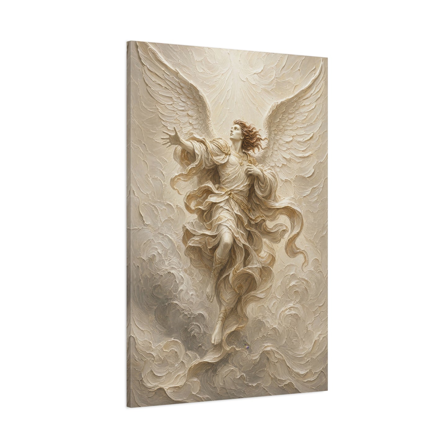 The Storm Herald II | Ivory Relief - Canvas