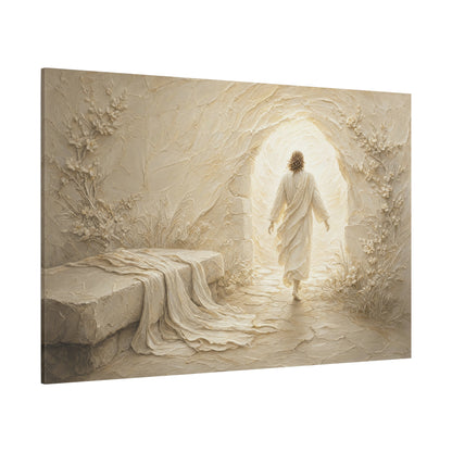 Alive Again | Ivory Relief - Canvas