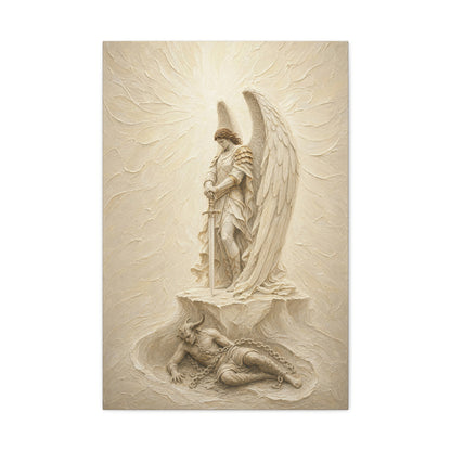 Michael Victorious IV | Ivory Relief