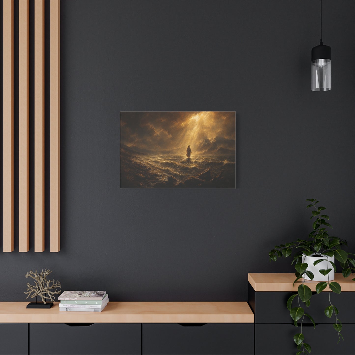 Don't Be Afraid | Renaissance Shadow - Canvas