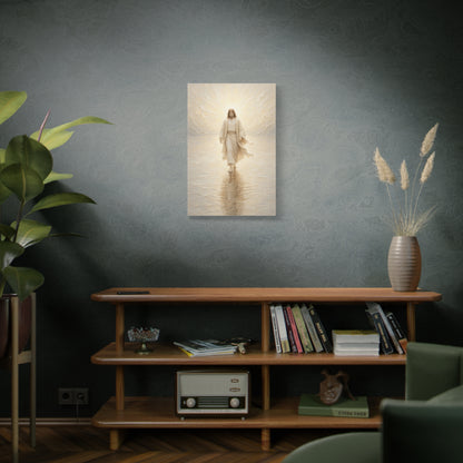 The Dawn Walker | Ivory Relief - Canvas