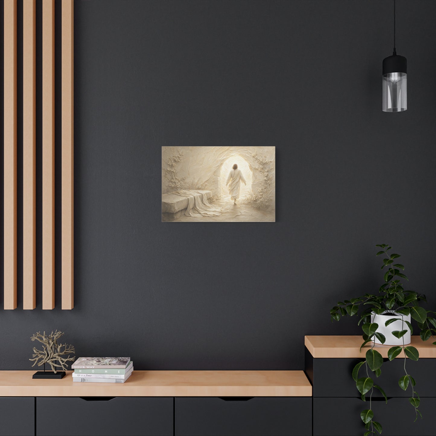 Alive Again | Ivory Relief - Canvas