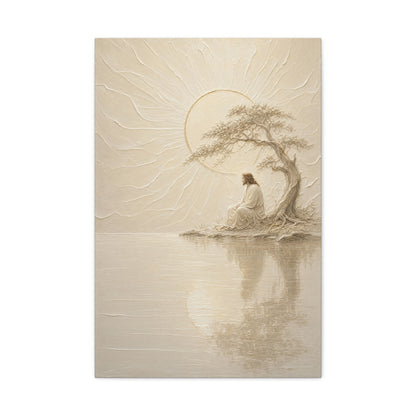 Jesus Under The Quiet Sun | Ivory Relief