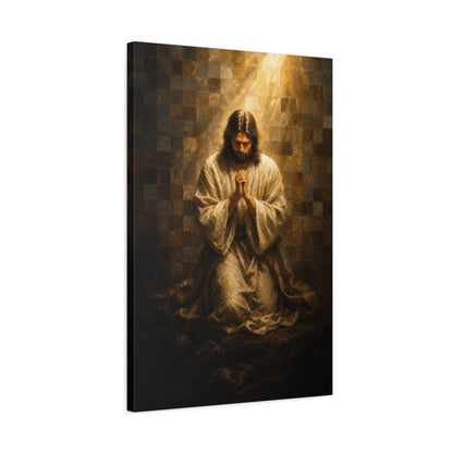 Christ at Vigil | Renaissance Shadow - Canvas