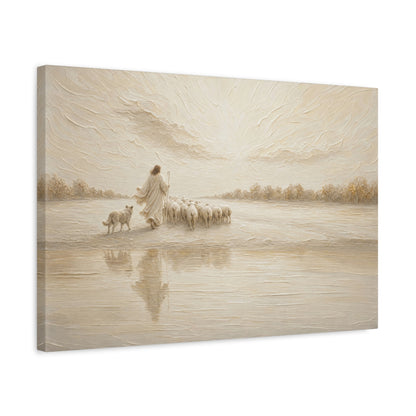 Not One Lost | Ivory Relief - Canvas